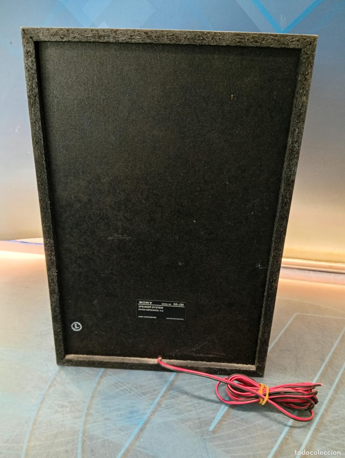Radios antiguas: Altavoces, Sony SS-J30 - Foto 3