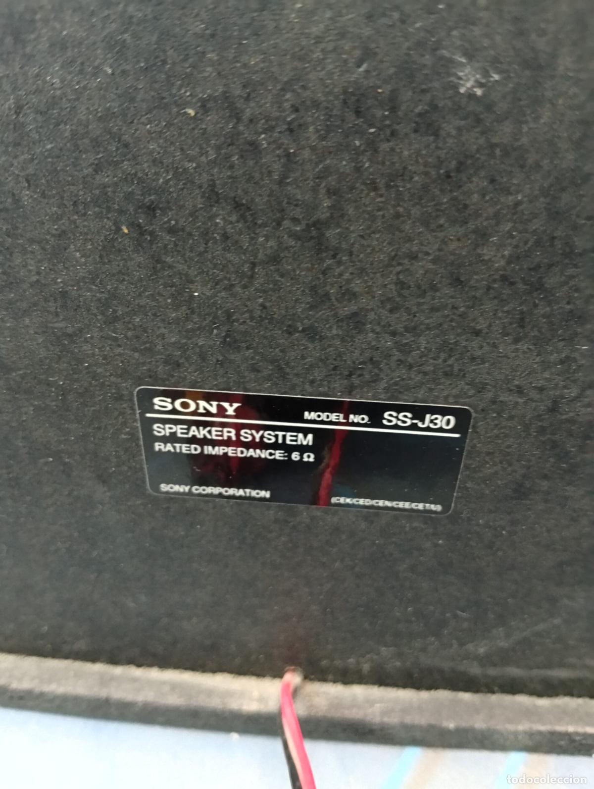 Radios antiguas: Altavoces, Sony SS-J30 - Foto 5