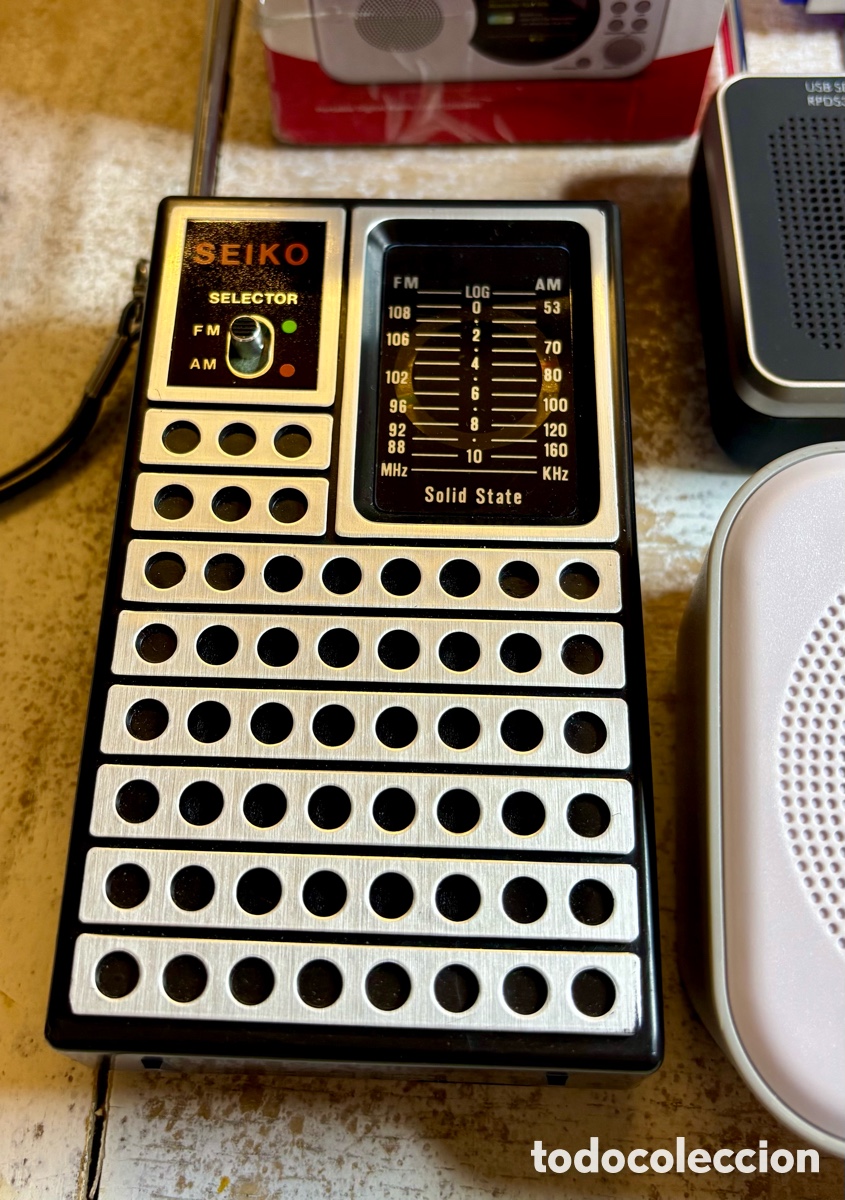 Radios antiguas: Lote de 5 transistores en funcionamiento. - Foto 3
