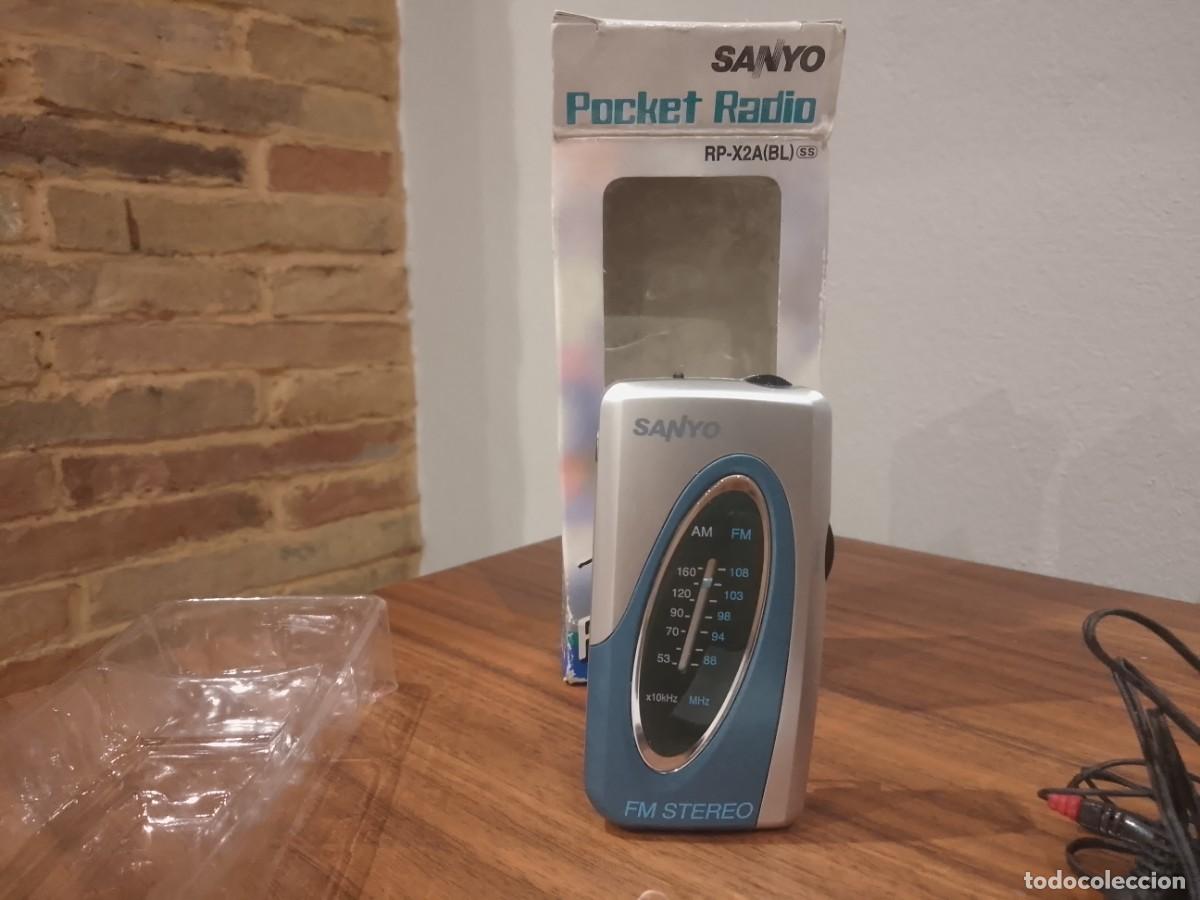 Radios antiguas: Mini radio Transistor Sanyo RP-X2A