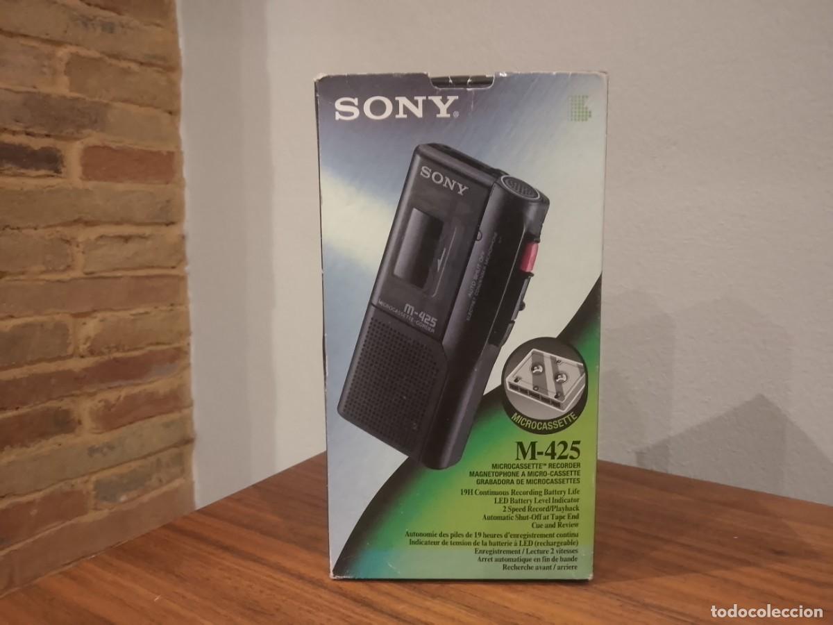 Radios antiguas: Microcassette Recorder Sony M-425 - Foto 7