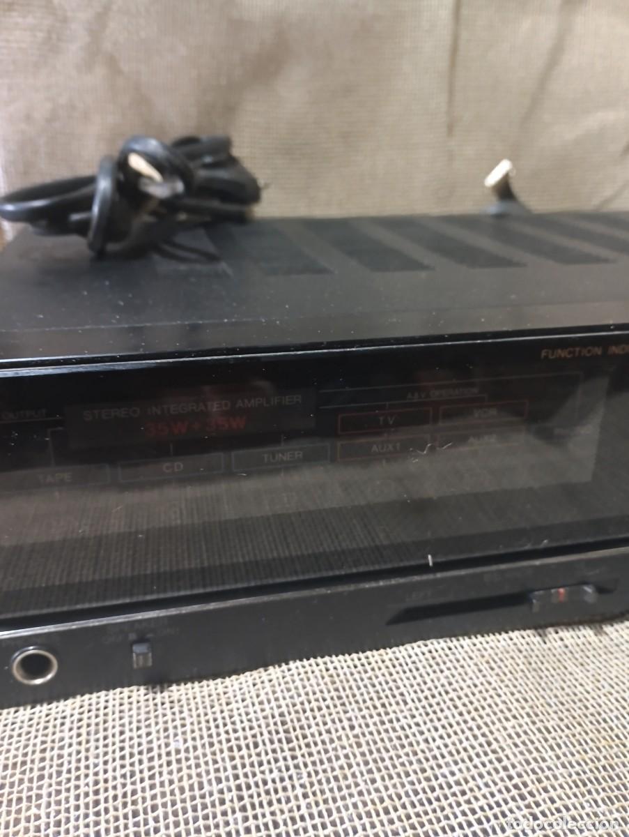 Radios antiguas: AMPLIFICADOR-SANYO-35W+35W.