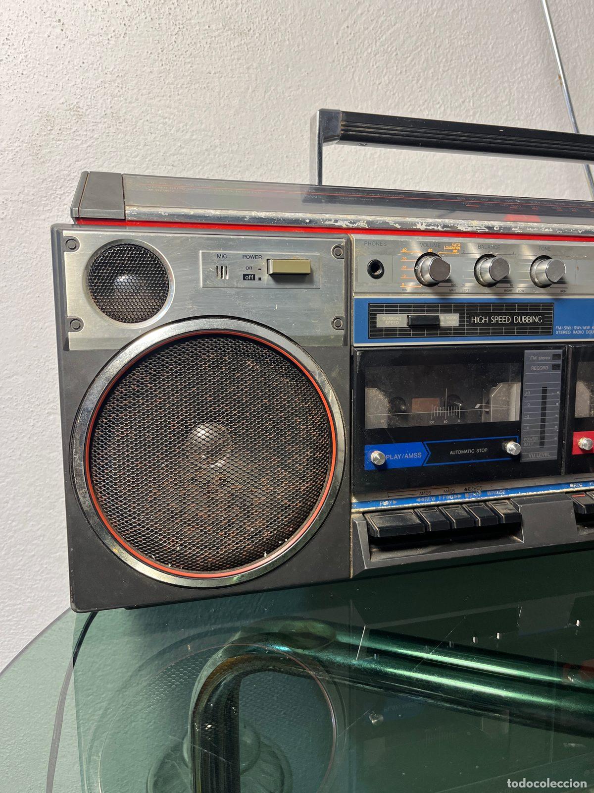 Radios antiguas: Sanyo M W20K Boombox Ghettoblaster - Foto 3