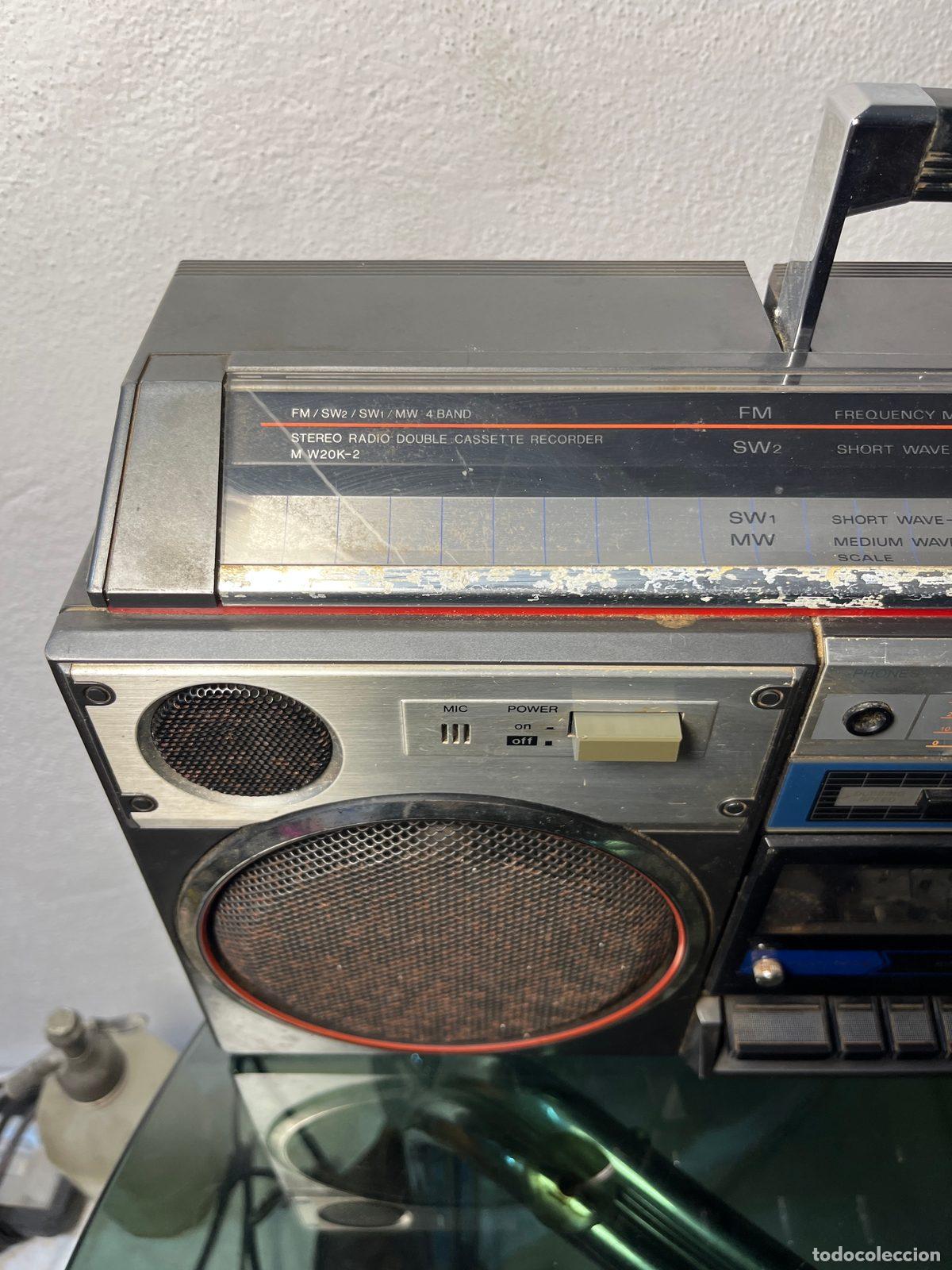 Radios antiguas: Sanyo M W20K Boombox Ghettoblaster - Foto 5