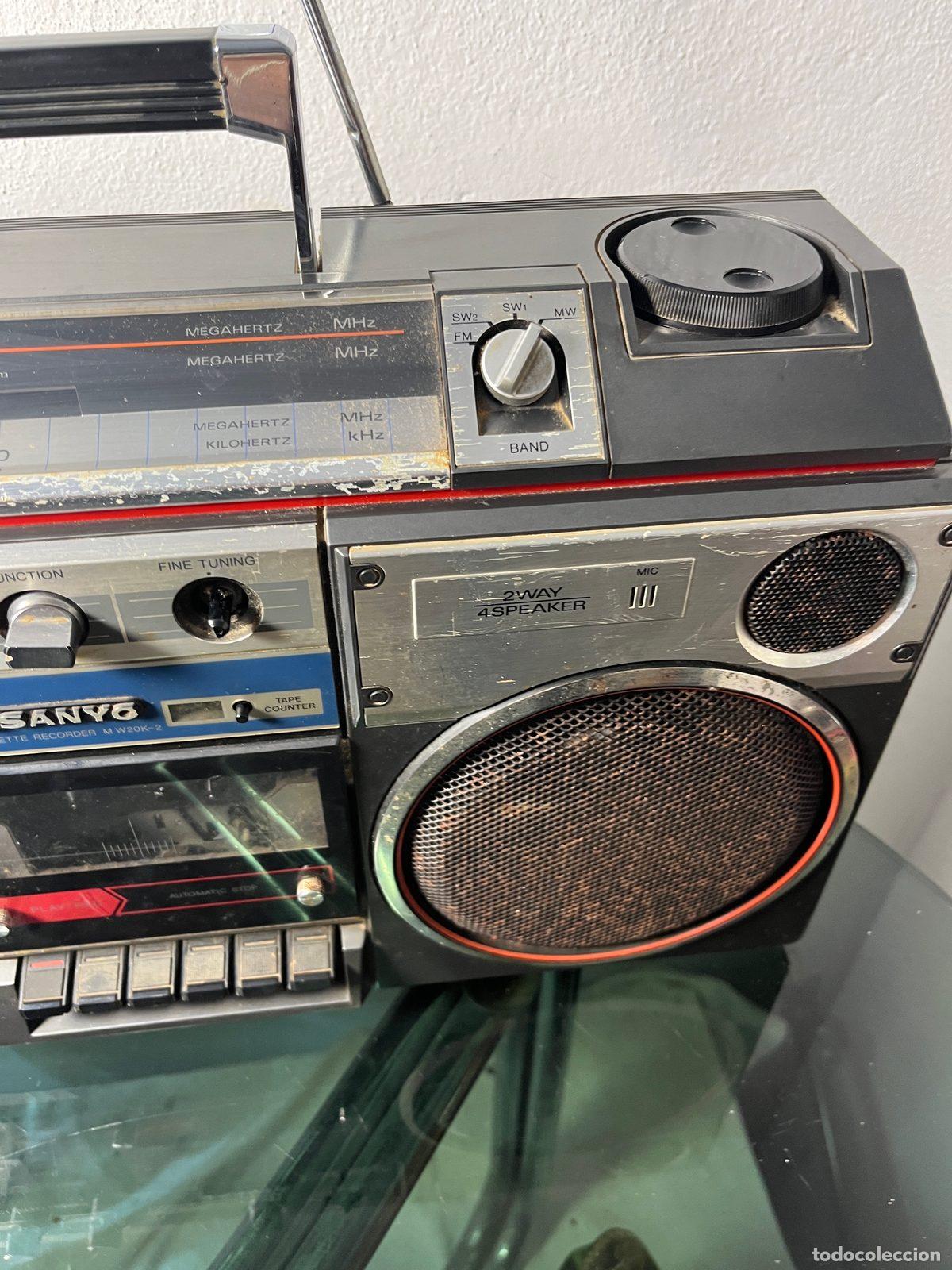 Radios antiguas: Sanyo M W20K Boombox Ghettoblaster - Foto 6