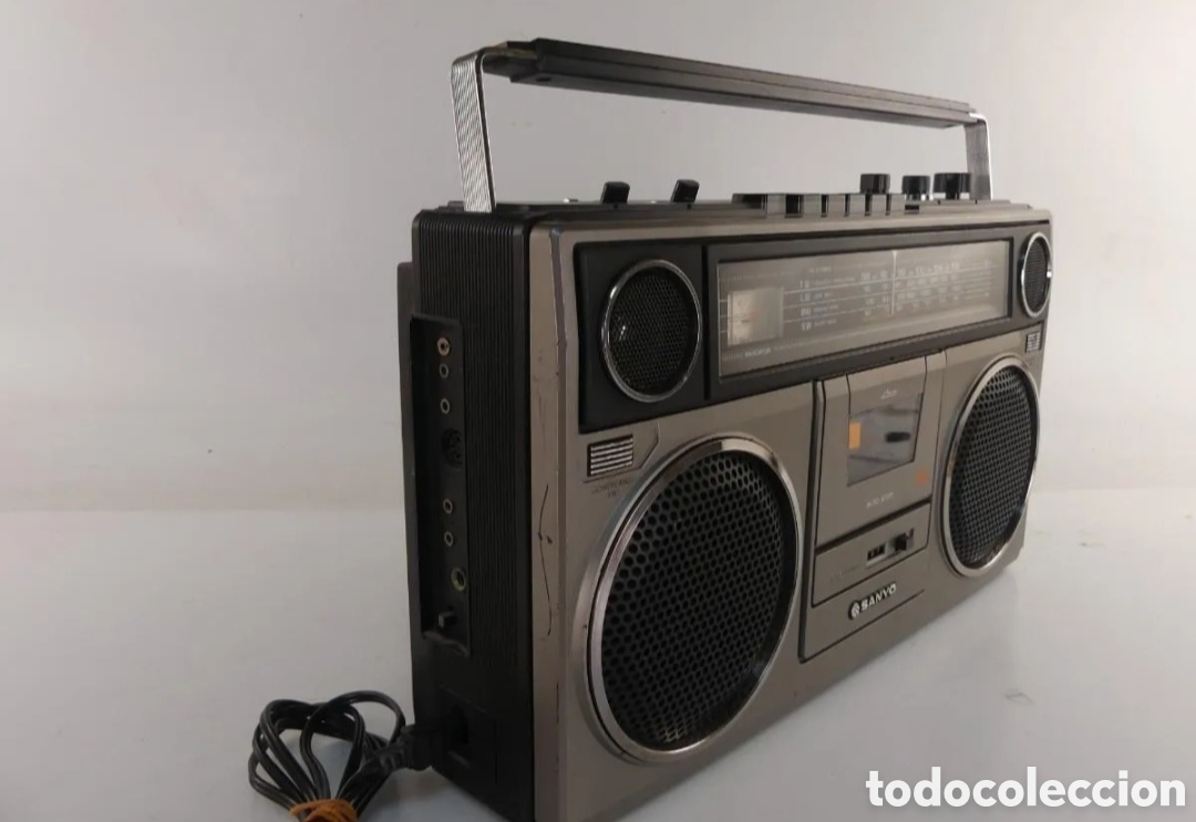 Radios antiguas: Antiguo Radio casset Sanyo - Foto 5