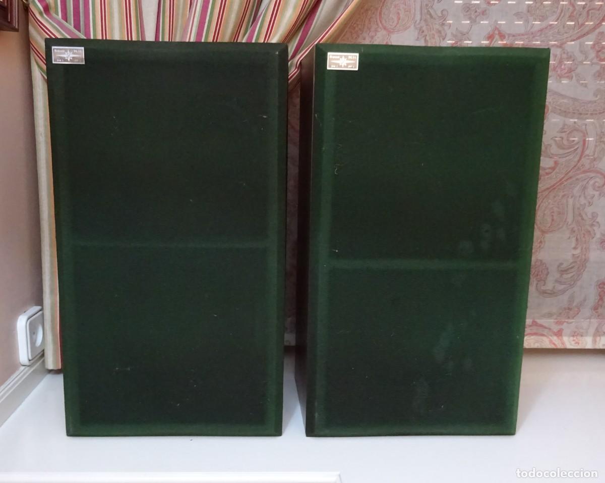 Radios antiguas: DOS BAFLES TRES V&Iacute;AS. MARCA SONO KIT. FUNCIONANDO CORRECTAMENTE. 55 X 31 X 23 CM