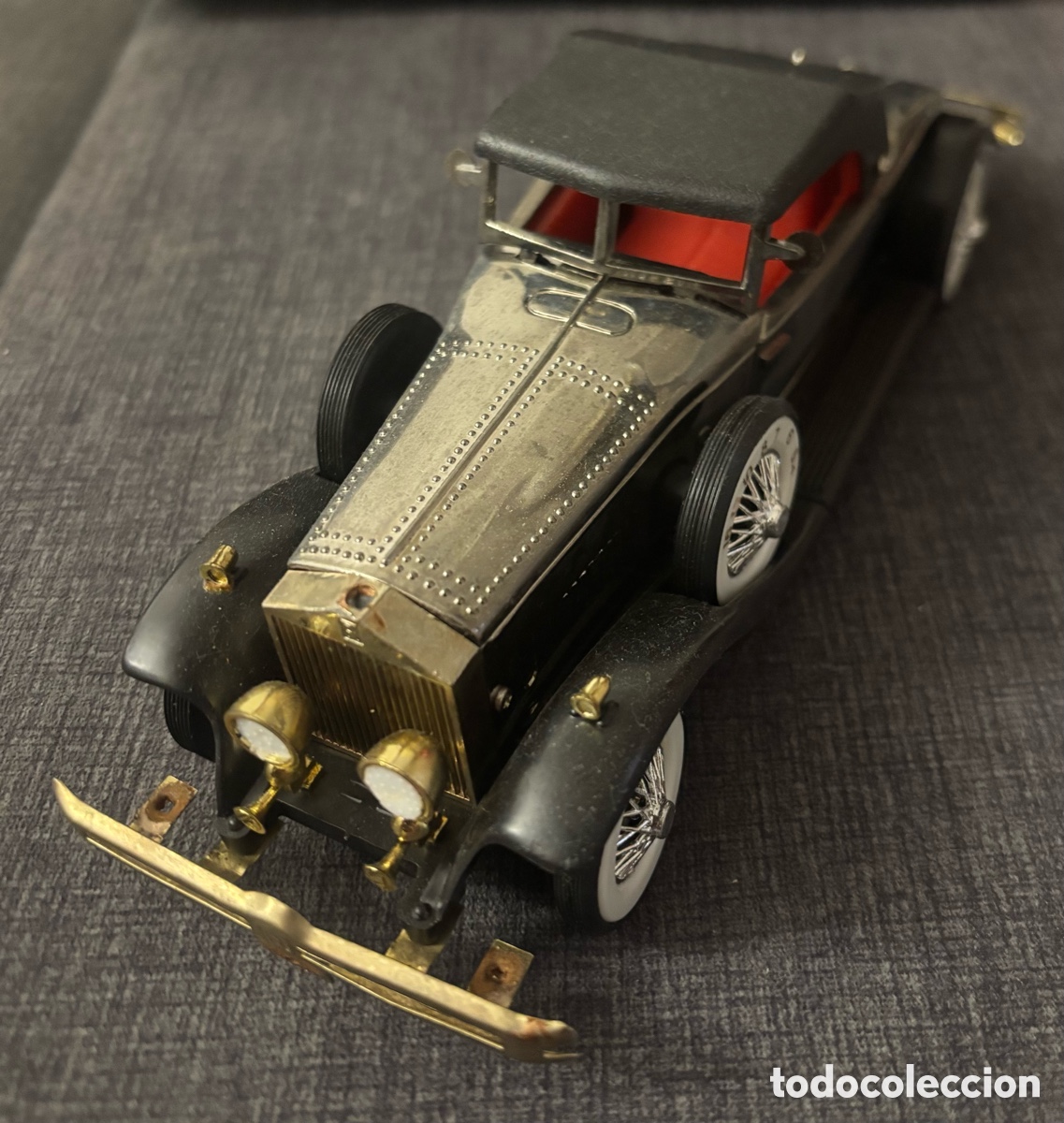 Radios antiguas: Radio AM Coche Cl&aacute;sico Vintage 1931 Roadster Met&aacute;lico - Decorativo / Colecci&oacute;n