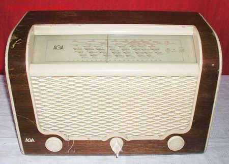 Radios de v&aacute;lvulas: RADIO AGA FUNCIONANDO - Foto 1