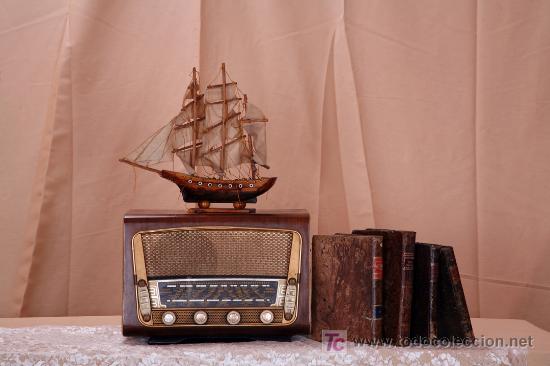 Radios de v&aacute;lvulas: radio con barco - Foto 1