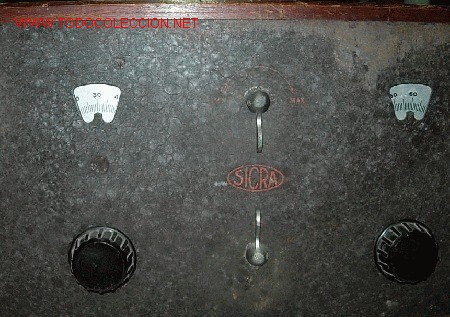 Radios de v&aacute;lvulas: RADIO SICRA A&Ntilde;OS 20 - Foto 2