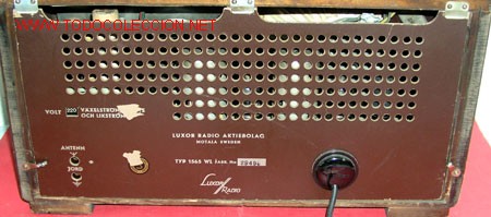 Radios de v&aacute;lvulas: RADIO LUXOR 1565 WL - Foto 6