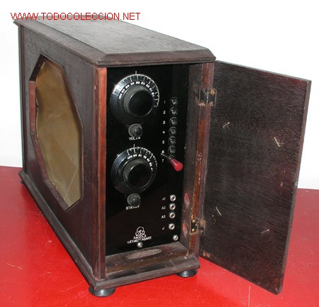 Radios de v&aacute;lvulas: RADIO RADIOLA DEL A&Ntilde;O 1928 - Foto 4