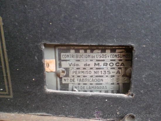 Radios de v&aacute;lvulas: antigua radio marca capri-funcionando - Foto 3