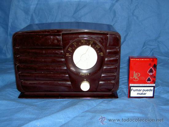 Radios de v&aacute;lvulas: PEQUE&Ntilde;A RADIO PHILIPS - Foto 1