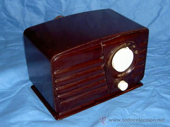 Radios de v&aacute;lvulas: PEQUE&Ntilde;A RADIO PHILIPS - Foto 4