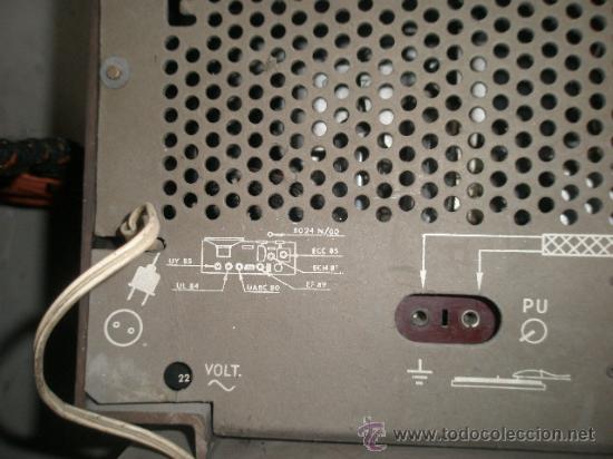 Radios de v&aacute;lvulas: Radio Philips de baquelita - Foto 6