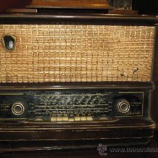Radios de válvulas: RADIO ANTIGUA MARCA SCHNEIDER - OJO MAGICO. Lote 26733791
