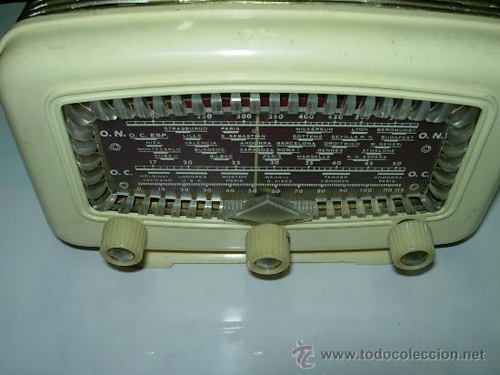 Radios de v&aacute;lvulas: Radio espa&ntilde;ola Funcionando - Foto 2