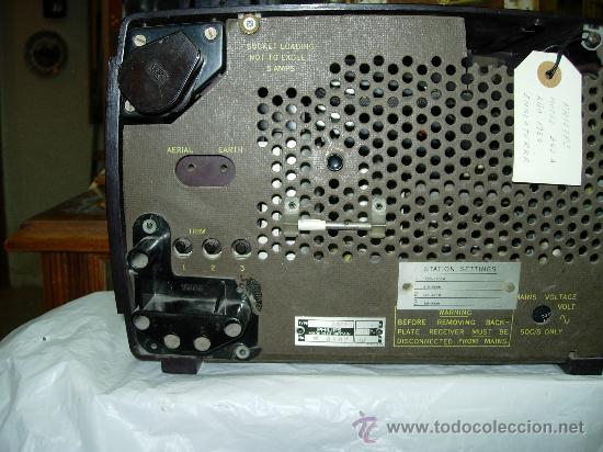 Radios de v&aacute;lvulas: Radio Philips Funcionando - Foto 9