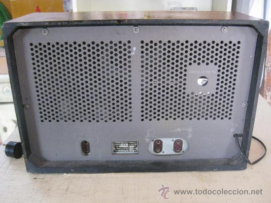Radios de v&aacute;lvulas: RADIO PHILIPS BE-421-A - PIEZA DE MUSEO - Foto 3