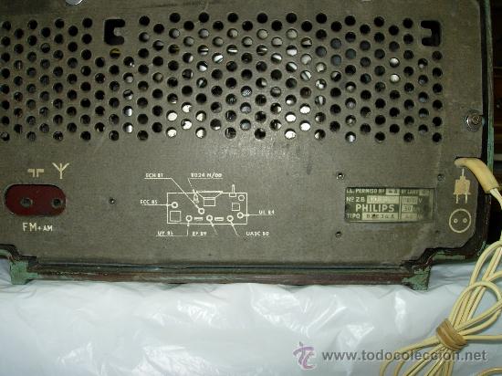 Radios de v&aacute;lvulas: radio philips funcionando - Foto 3