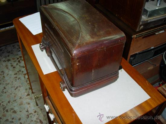 Radios de v&aacute;lvulas: Radio espa&ntilde;ola Funcionando - Foto 4