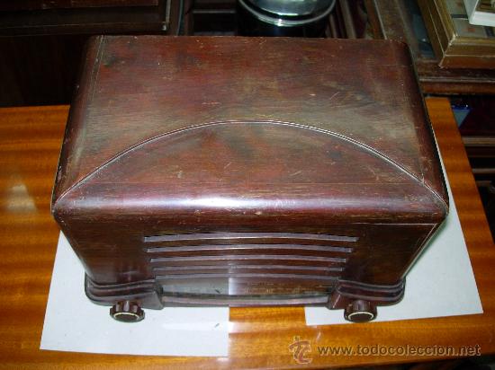 Radios de v&aacute;lvulas: Radio espa&ntilde;ola Funcionando - Foto 6
