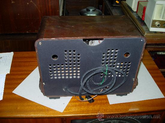 Radios de v&aacute;lvulas: Radio espa&ntilde;ola Funcionando - Foto 12
