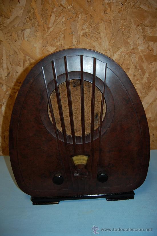 Radios de v&aacute;lvulas: RADIO CAPILLA PHILIPS MODELO 830 A CIRCA 1932 - Foto 5