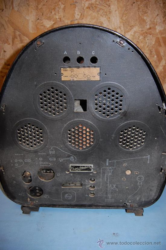 Radios de v&aacute;lvulas: RADIO CAPILLA PHILIPS MODELO 830 A CIRCA 1932 - Foto 13