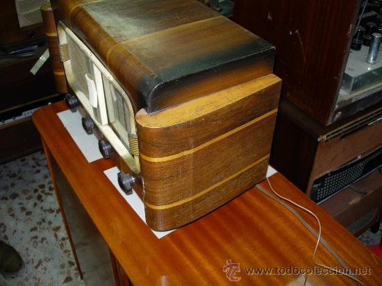 Radios de v&aacute;lvulas: Radio vitaphone Funcionando - Foto 5
