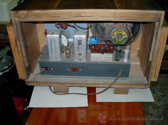 Radios de v&aacute;lvulas: Radio vitaphone Funcionando - Foto 3