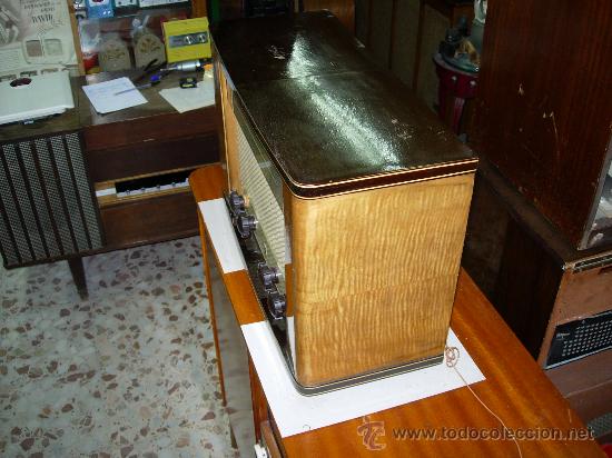 Radios de v&aacute;lvulas: Radio Philips Funcionando - Foto 5