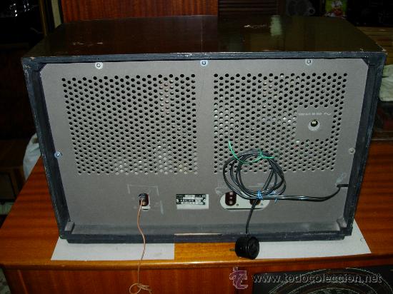 Radios de v&aacute;lvulas: Radio Philips Funcionando - Foto 4