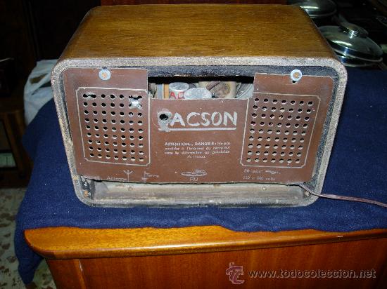 Radios de v&aacute;lvulas: Radio Acson funcionando - Foto 3