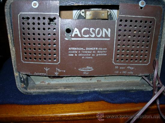 Radios de v&aacute;lvulas: Radio Acson funcionando - Foto 2