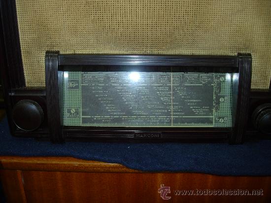 Radios de v&aacute;lvulas: Radio Marconi - Foto 8