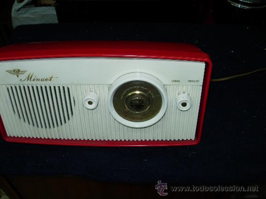 Radios de v&aacute;lvulas: Radio Minuet funcionando - Foto 9