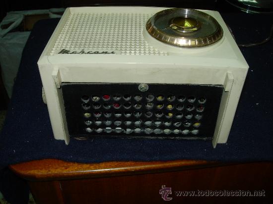 Radios de v&aacute;lvulas: Radio marconi funcionando - Foto 7