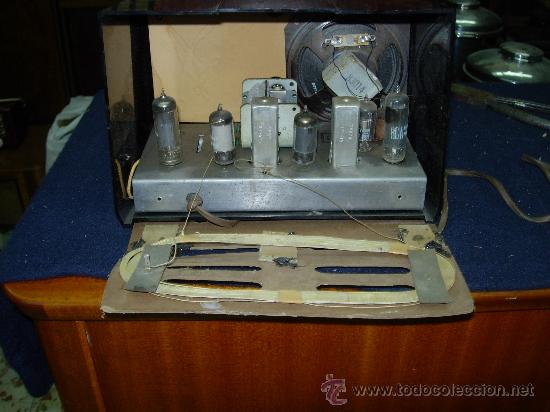 Radios de v&aacute;lvulas: Radio Packard Bell funcionando - Foto 4