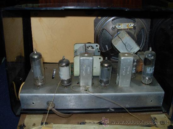 Radios de v&aacute;lvulas: Radio Packard Bell funcionando - Foto 3