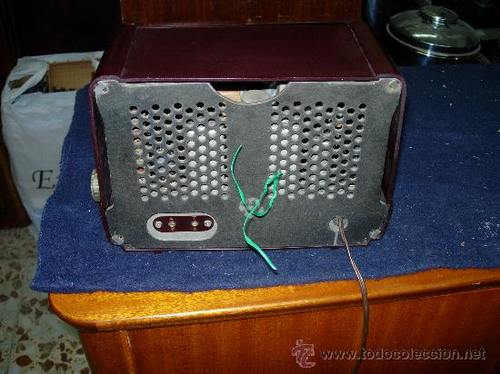 Radios de v&aacute;lvulas: Radio espa&ntilde;ola funcionando - Foto 4