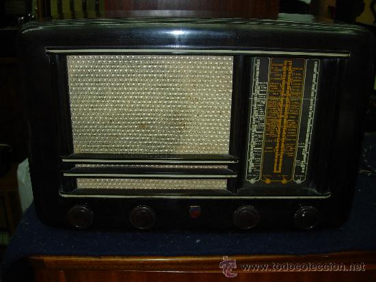 Radios de v&aacute;lvulas: Radio Philips funcionando - Foto 13