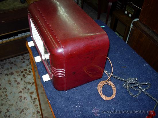 Radios de v&aacute;lvulas: Radio espa&ntilde;ola funcionando - Foto 6