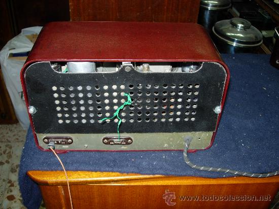 Radios de v&aacute;lvulas: Radio espa&ntilde;ola funcionando - Foto 5