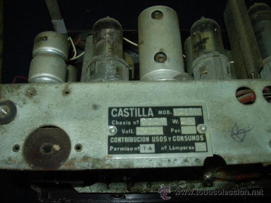Radios de v&aacute;lvulas: Radio Castilla - Foto 3