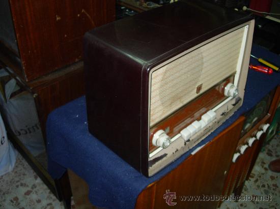 Radios de v&aacute;lvulas: Radio Philips funcionando - Foto 9