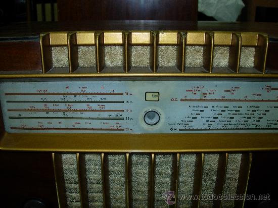 Radios de v&aacute;lvulas: Radio Marconi funcionando - Foto 11