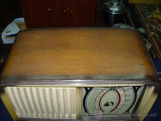 Radios de v&aacute;lvulas: Radio espa&ntilde;ola funcionando - Foto 8